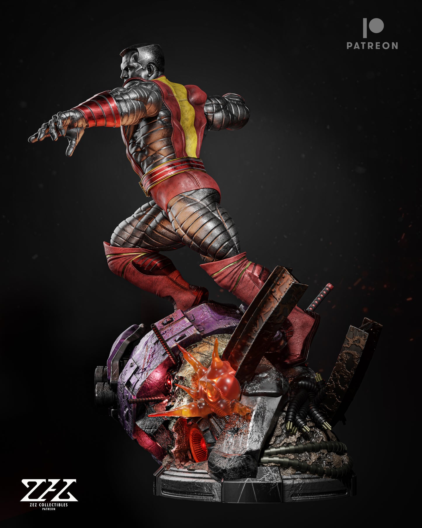 Steel Skin Mutant Resin Fan Art Pro Painted - MTO (Design by ZEZ)