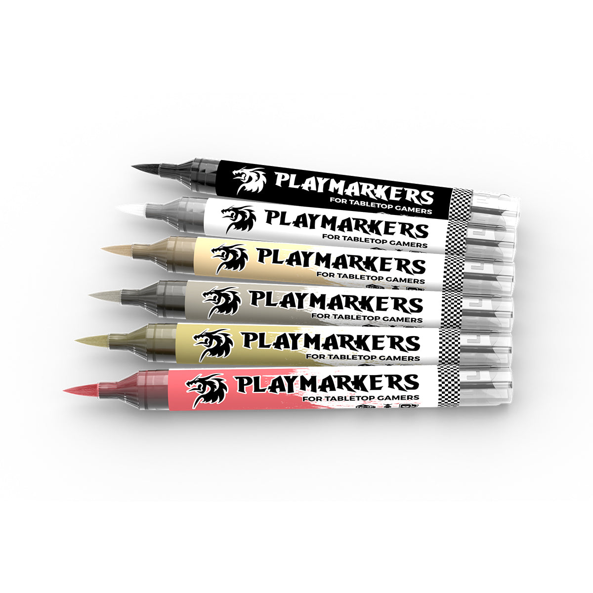 AK Playmarkers Skeletons Set - Acrylic Brush Marker