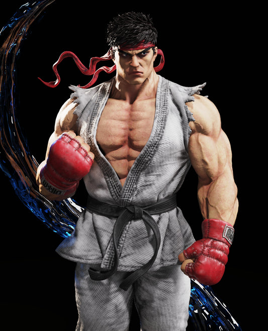 Ryu Street Fighter Resin Art (Godlink Version)