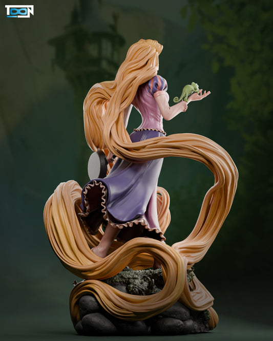 Rapunzel Resin Sculpture Fan Art Pro - MTO (Toon)
