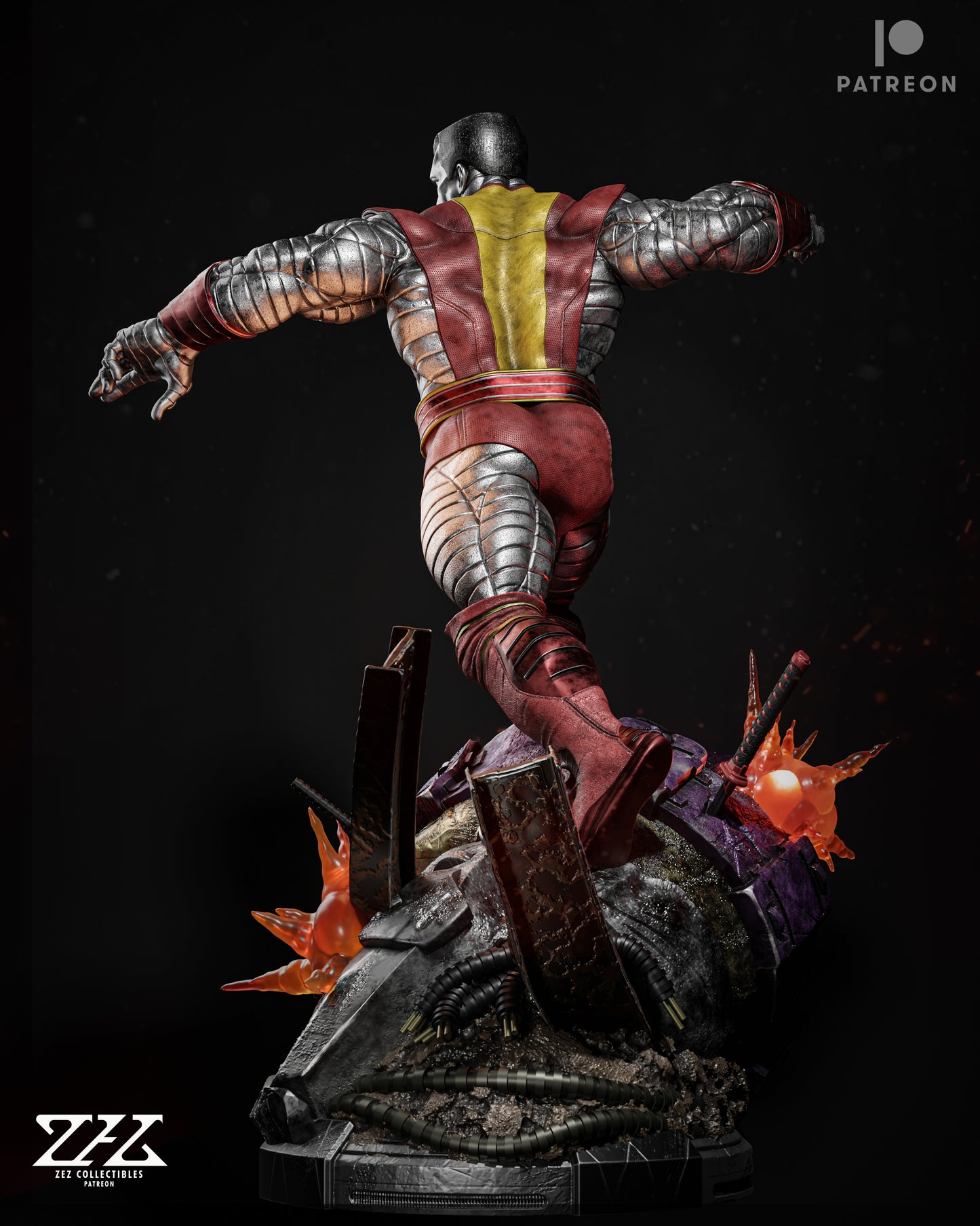 Steel Skin Mutant Resin Fan Art Pro Painted - MTO (Design by ZEZ)