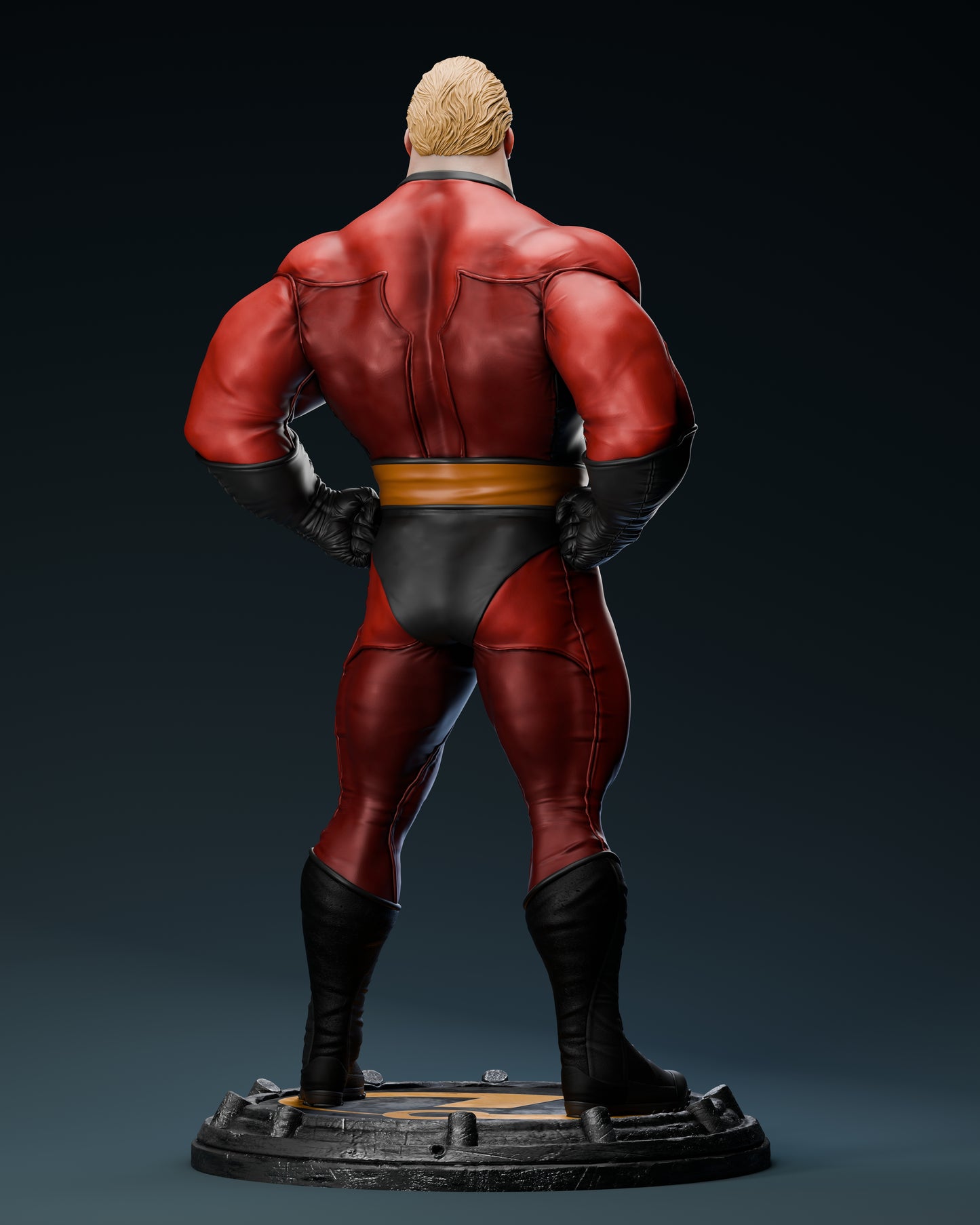 Mr. Incredible Resin Sculpture Fan Art Pro - MTO (Toon)