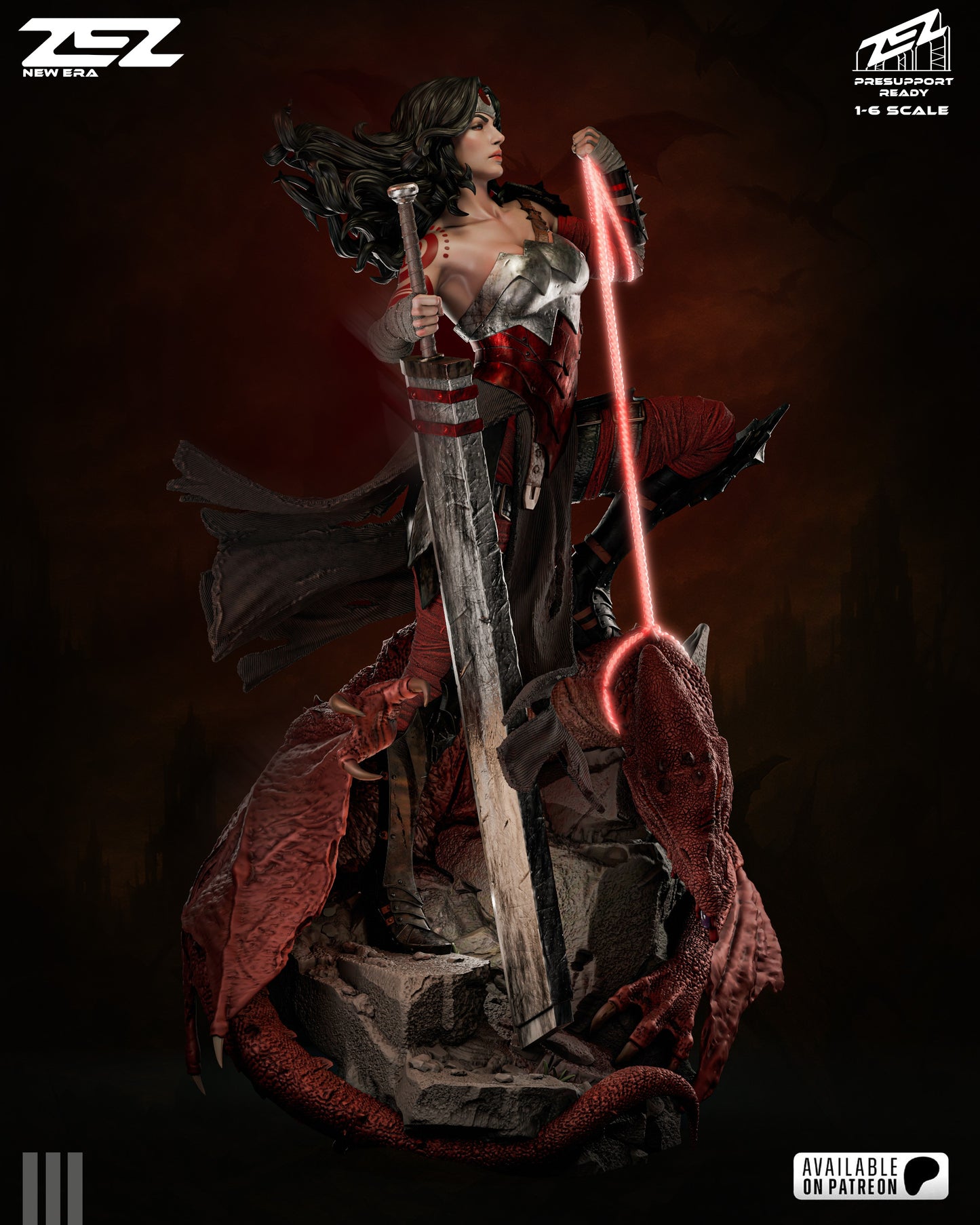 Absolute Wonder Woman - MTO (Designed by ZEZ Studios)
