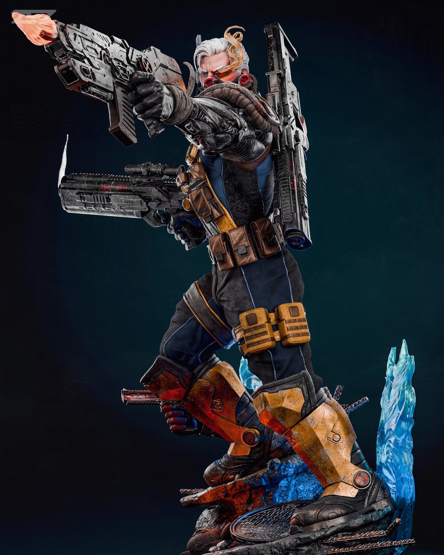 Cable Resin Fan Art Pro Painted - MTO ZEZ