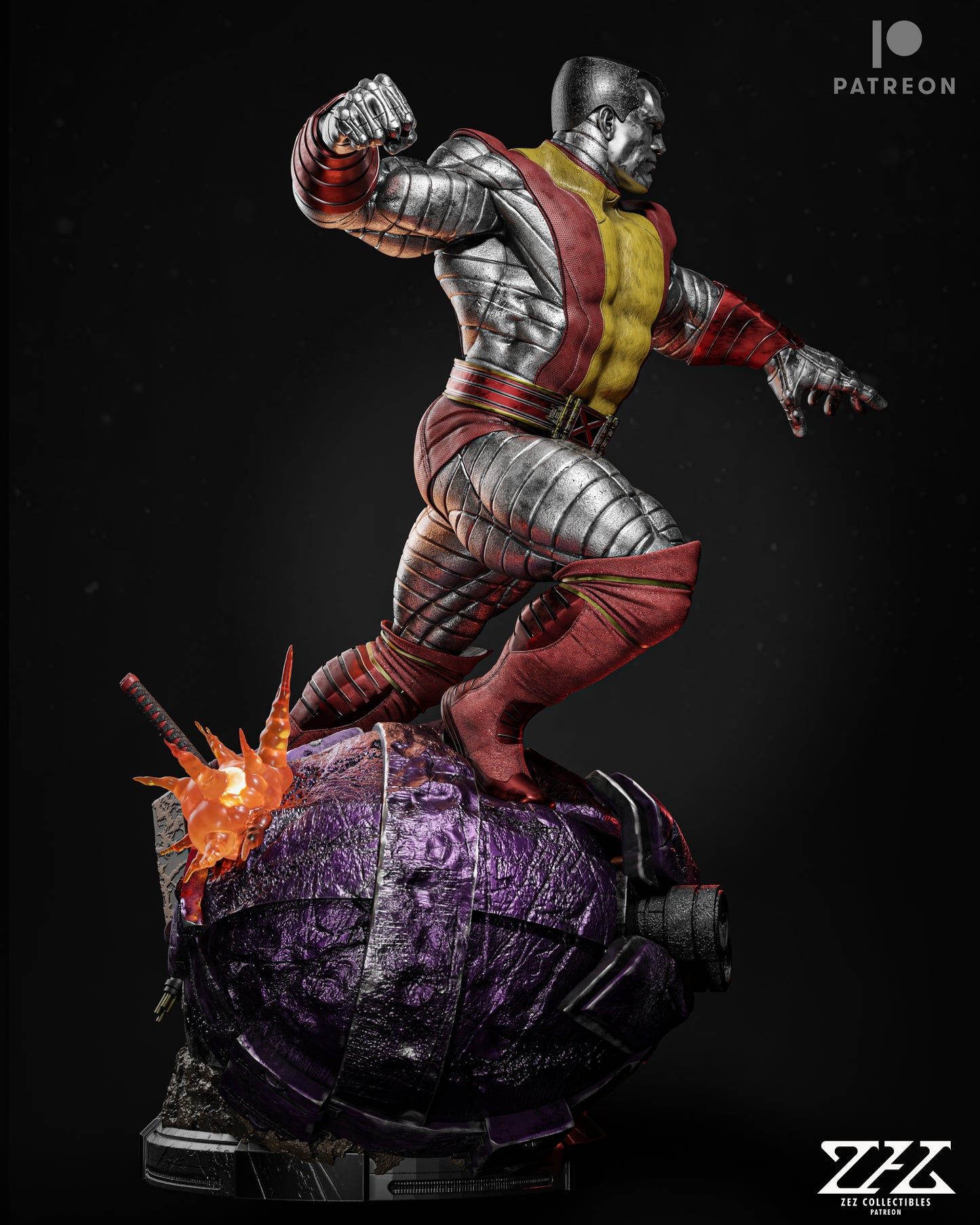 Steel Skin Mutant Resin Fan Art Pro Painted - MTO (Design by ZEZ)