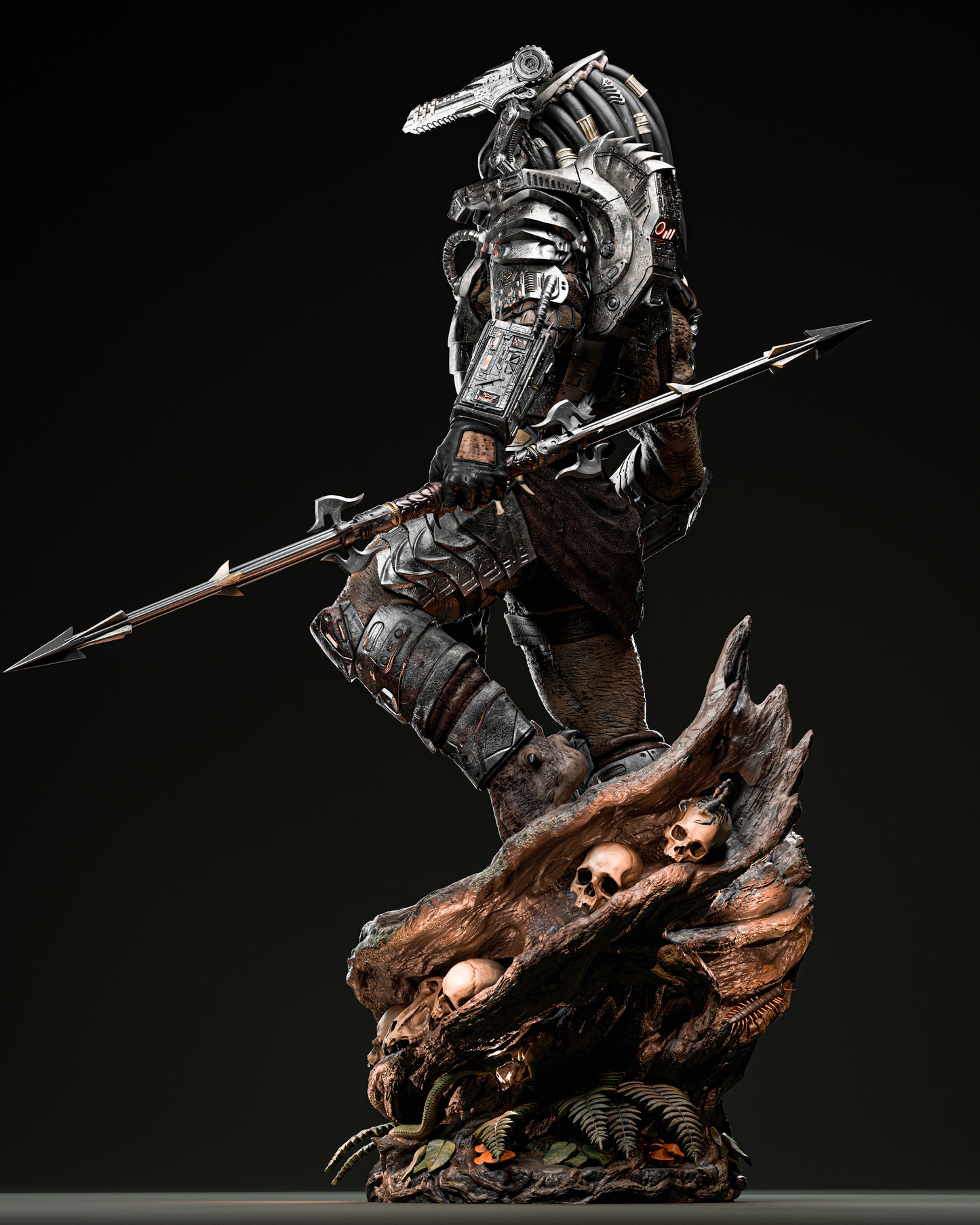 Deadly Alien Warrior Resin Fan Art - MTO (ZEZ)