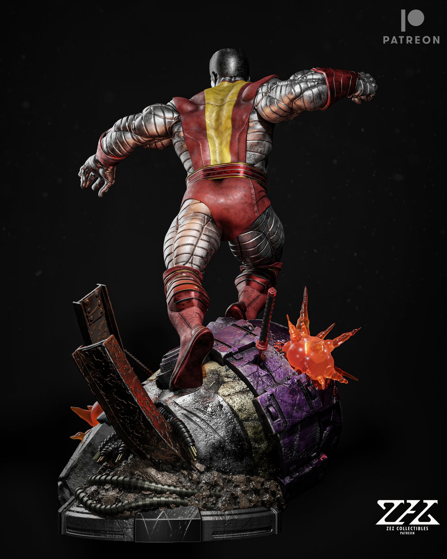 Steel Skin Mutant Resin Fan Art Pro Painted - MTO (Design by ZEZ)