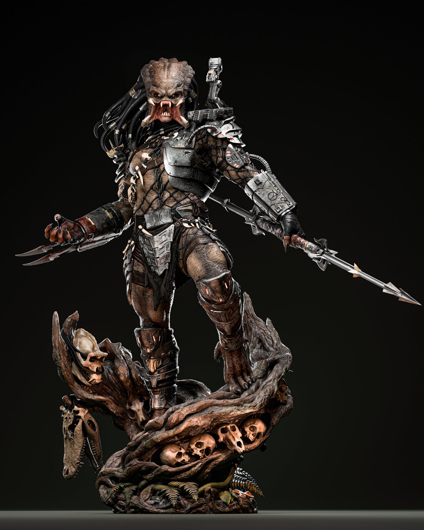 Deadly Alien Warrior Resin Fan Art - MTO (ZEZ)