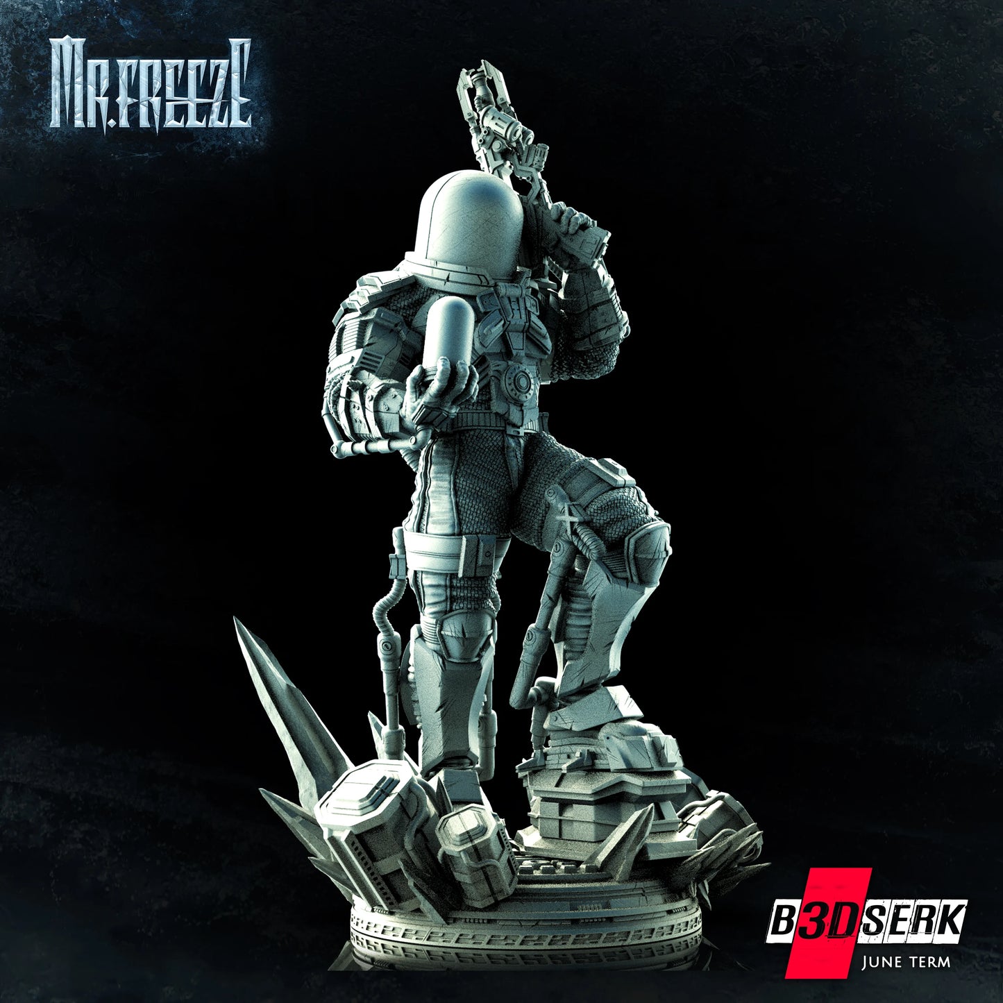 Mr. Freeze Resin Sculpture Fan Art Pro Painted - MTO