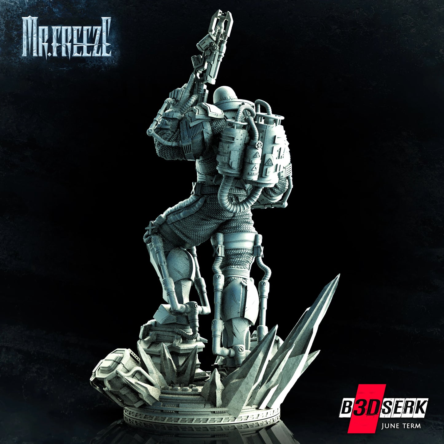 Mr. Freeze Resin Sculpture Fan Art Pro Painted - MTO