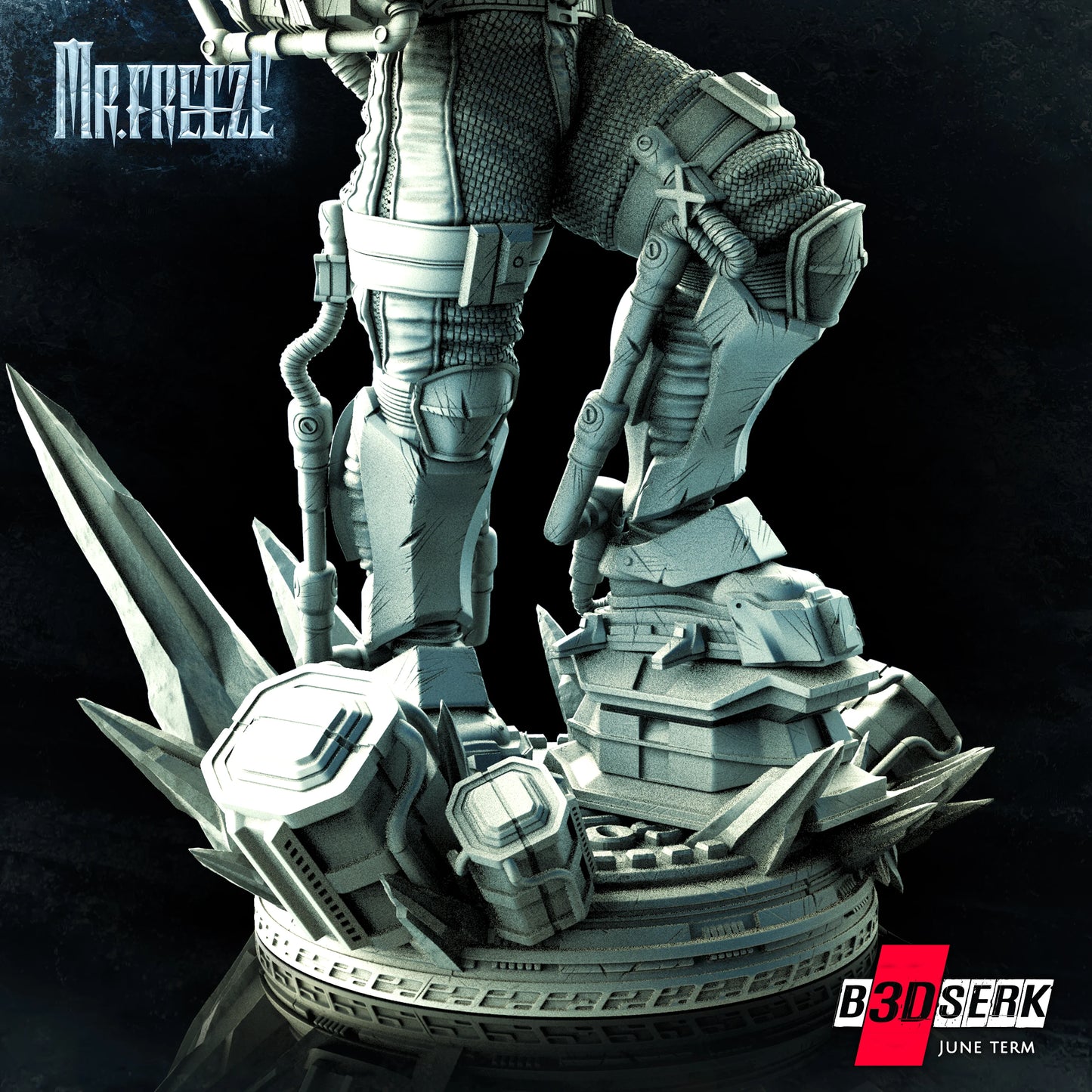 Mr. Freeze Resin Sculpture Fan Art Pro Painted - MTO