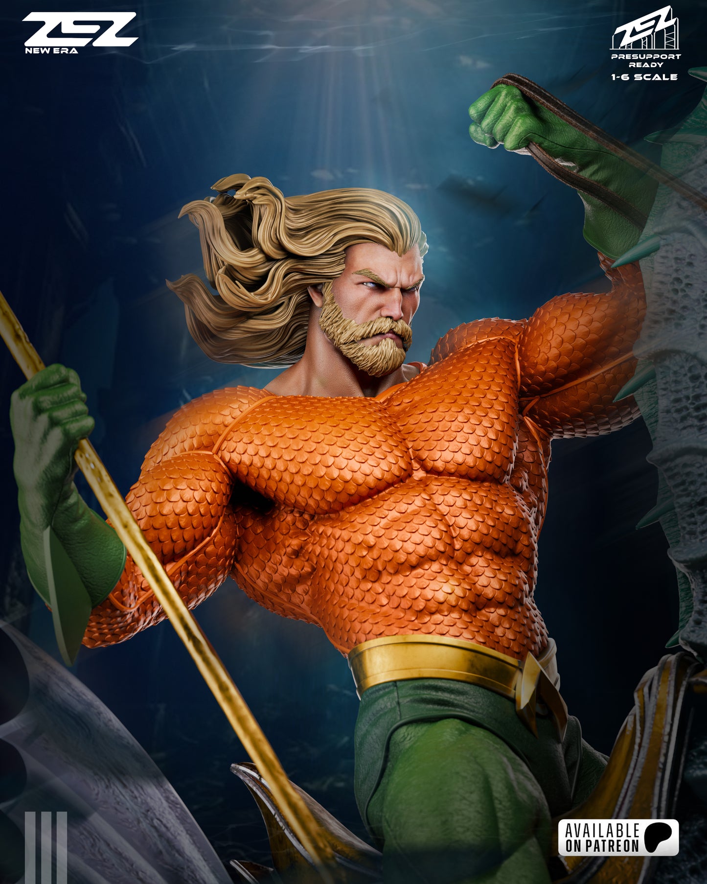 Aquaman - MTO (Designed by ZEZ Studios)