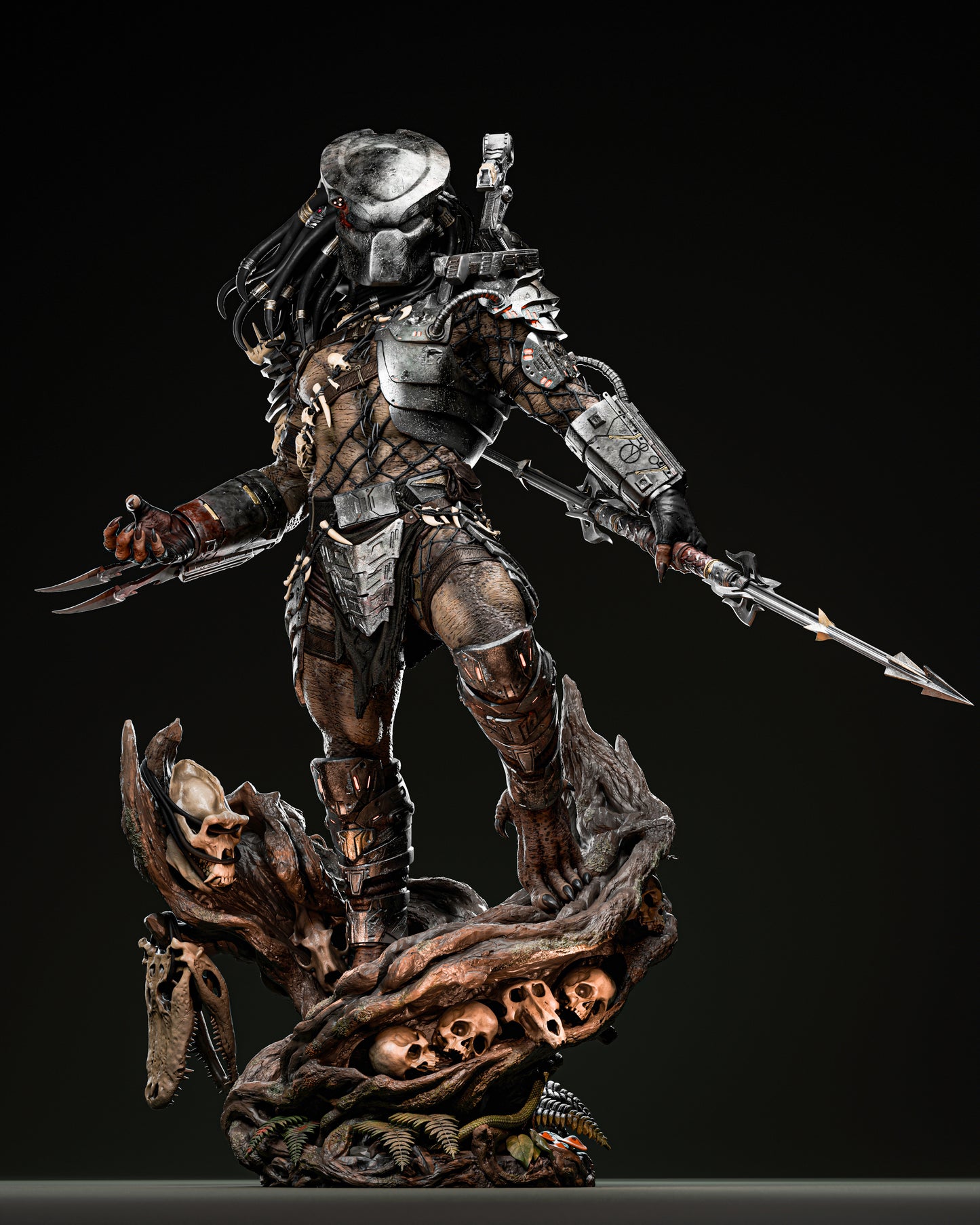 Deadly Alien Warrior Resin Fan Art - MTO (ZEZ)