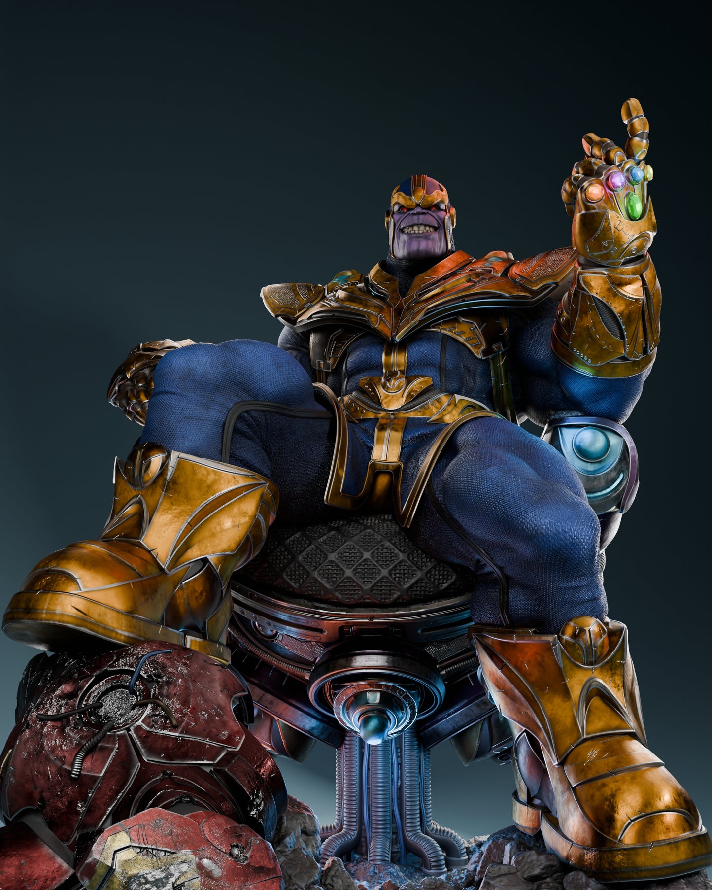 Evil Gauntlet Lover Resin Fan Art - MTO (ZEZ)