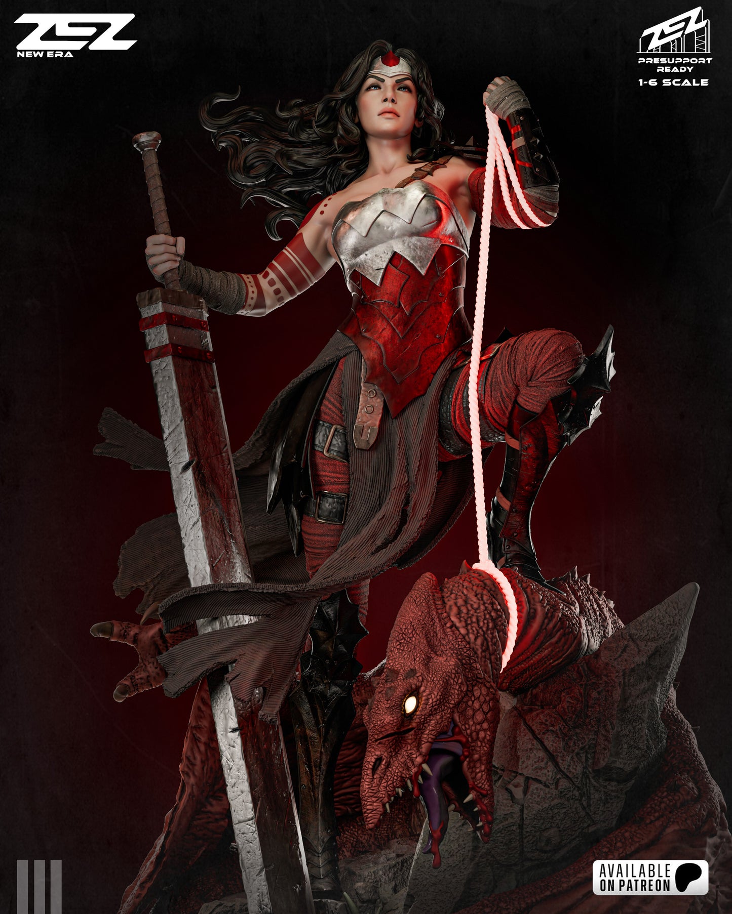 Absolute Wonder Woman - MTO (Designed by ZEZ Studios)