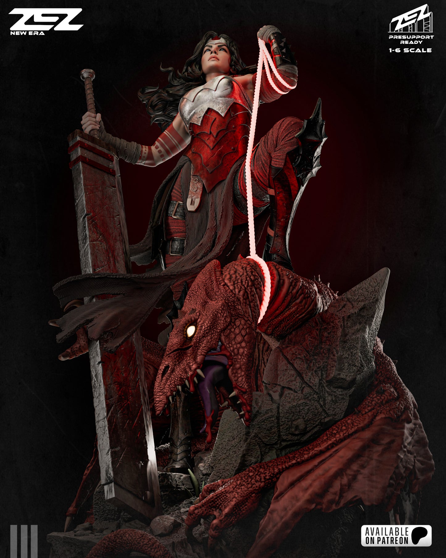 Absolute Wonder Woman - MTO (Designed by ZEZ Studios)