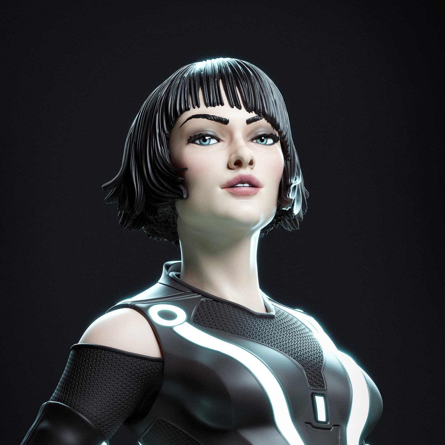 Quorra Resin Art - MTO (Design by CA3D)