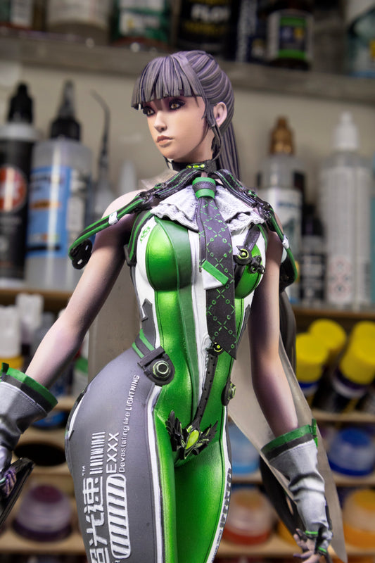 Stellar Blade Eve Collectible Resin Fan Art Pro Painted - MTO (Design by Bulkamancer)