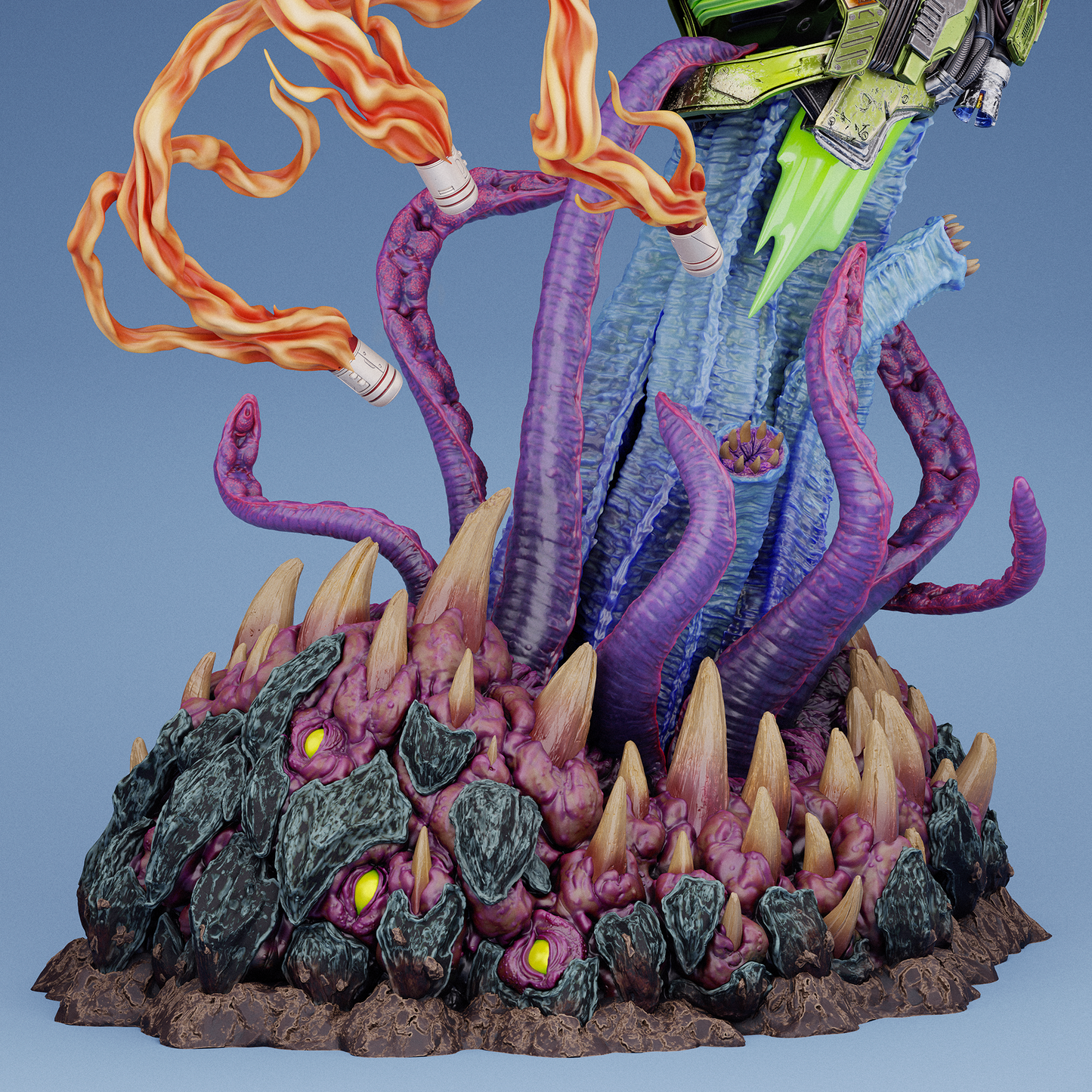 Rocket Raccoon Resin Art - MTO (Design by CA3D)