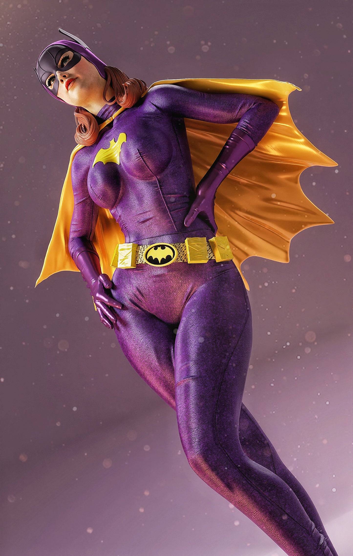 Batgirl Resin Art (Design by MCM3D Studios)