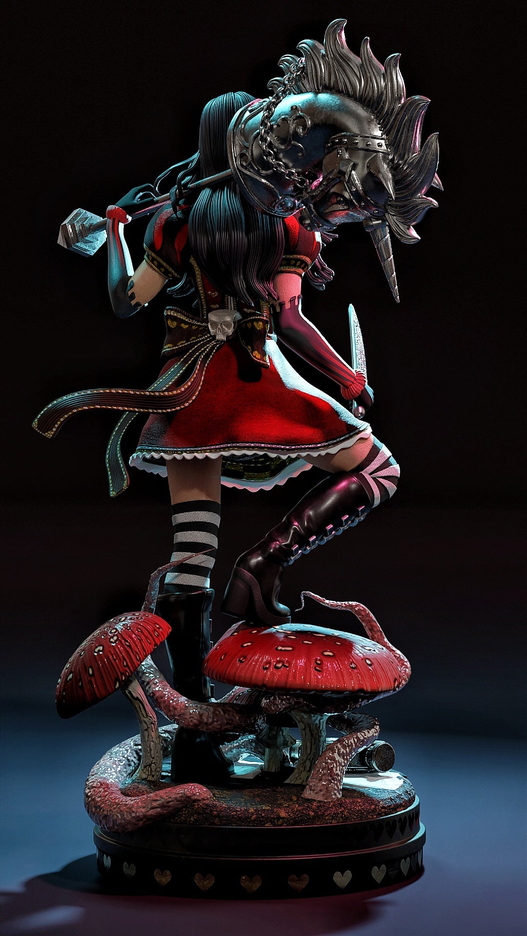 American Ally MaGee Resin Art (Design by MCM3D)
