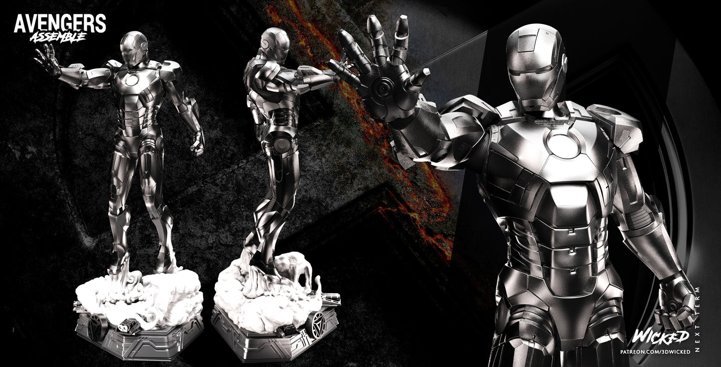 Iron Man Resin Fan Art - MTO