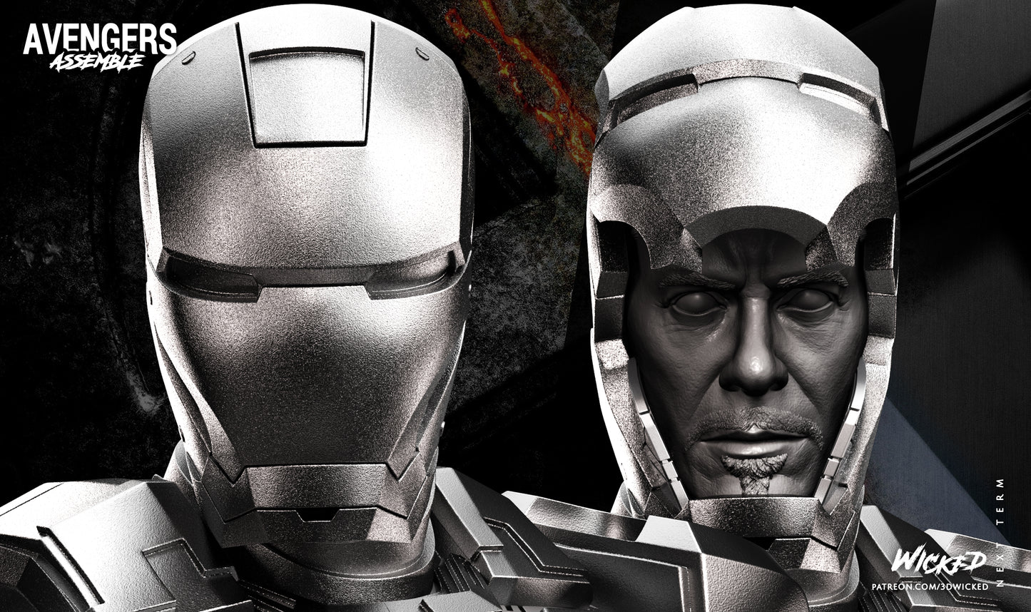 Iron Man Resin Fan Art - MTO