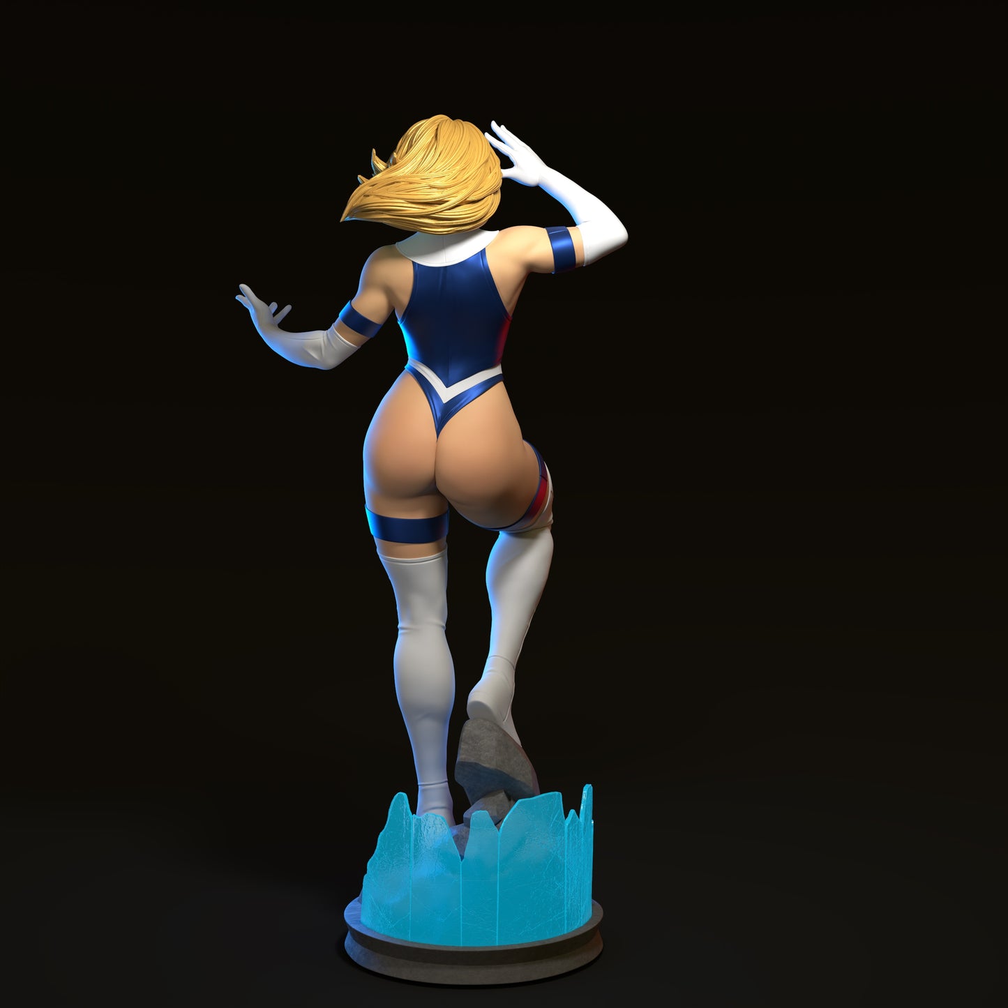 Sue Storm Invisible Woman Resin Fan Art - MTO (A3D)