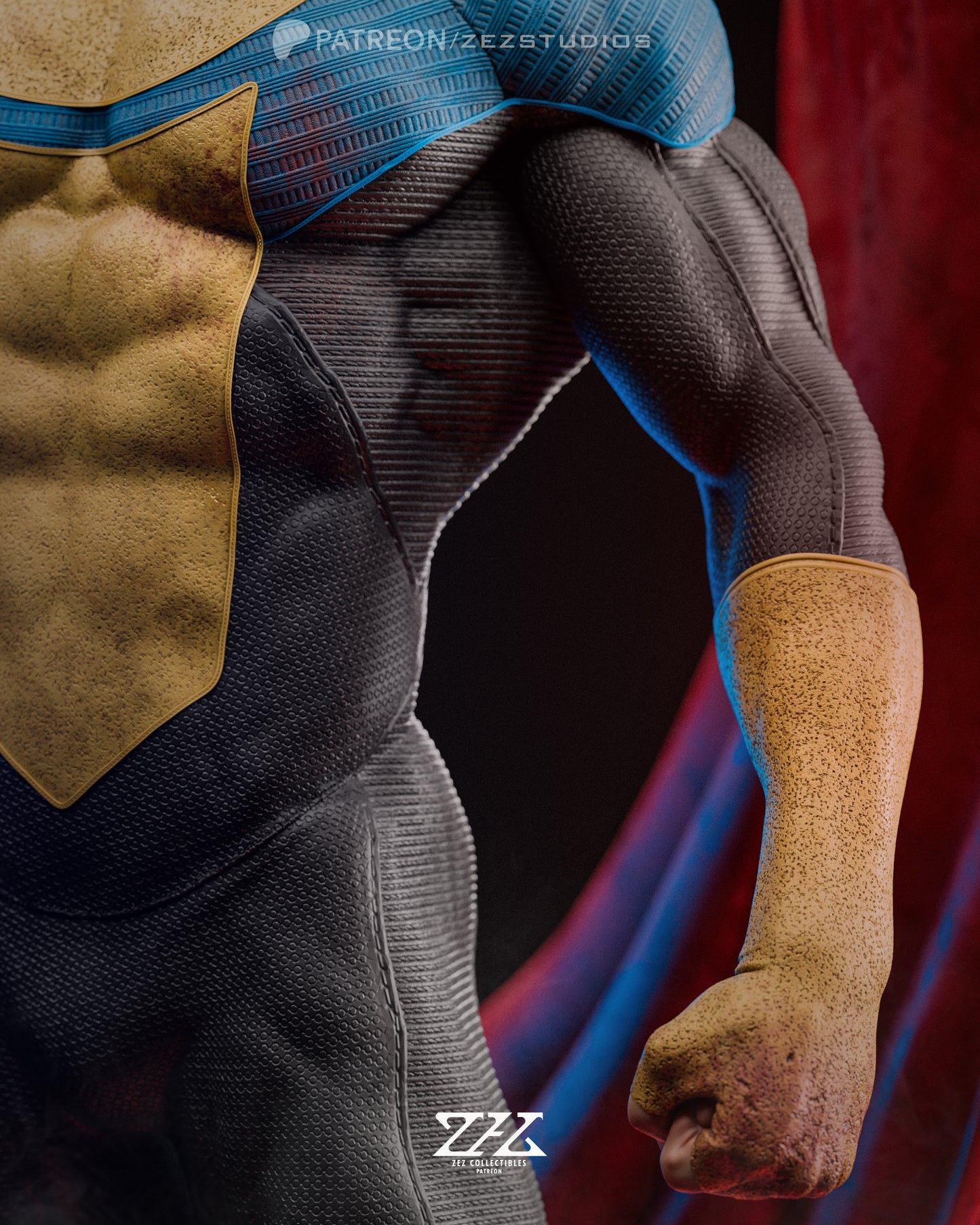 Invincible and Omni-man Resin Fan Art Pro Painted - MTO (ZEZ)