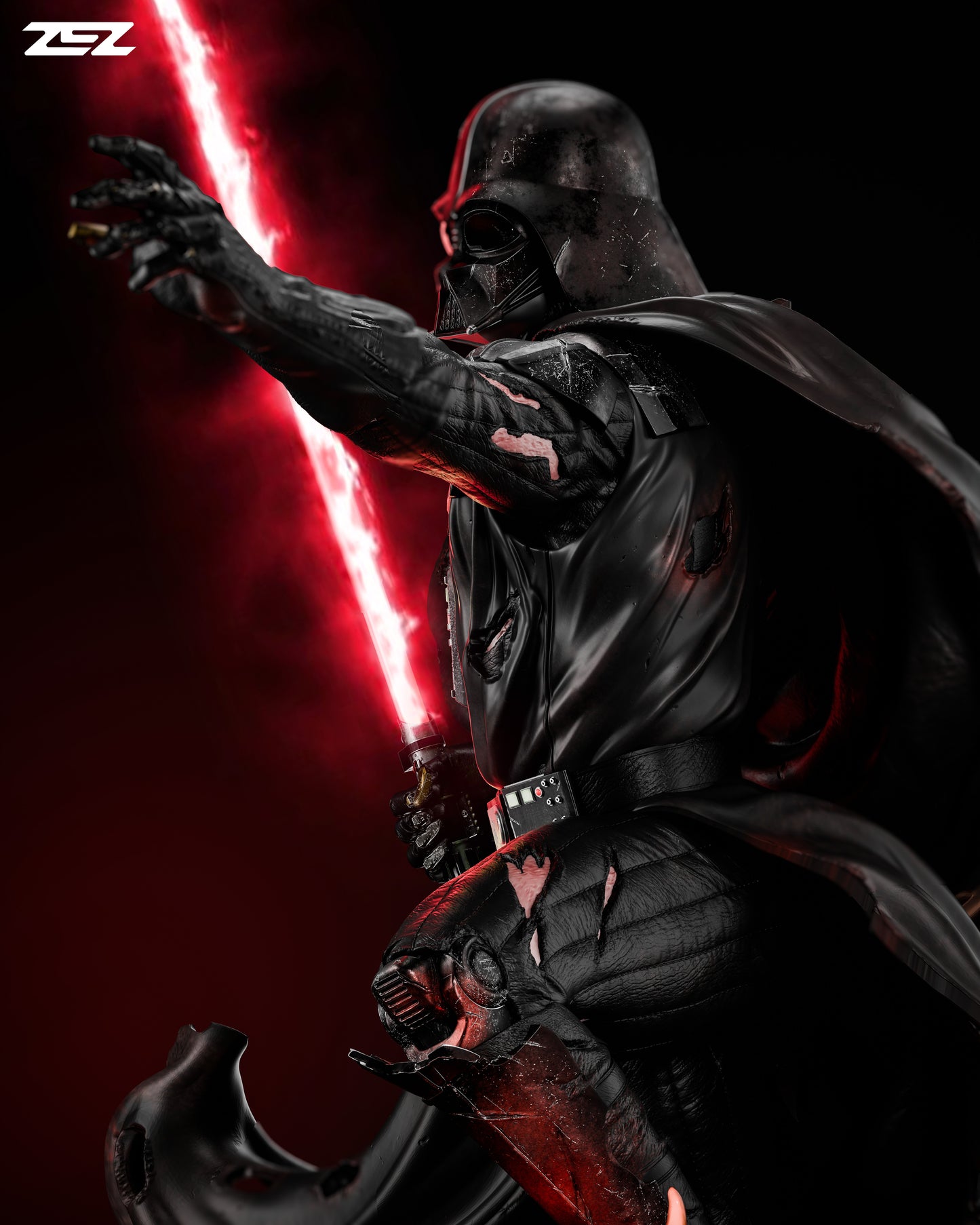 Darth Vader Resin Sculpture Fan Art Pro - MTO (ZEZ)