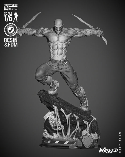 Drax Resin Fan Art - MTO (Wicked)