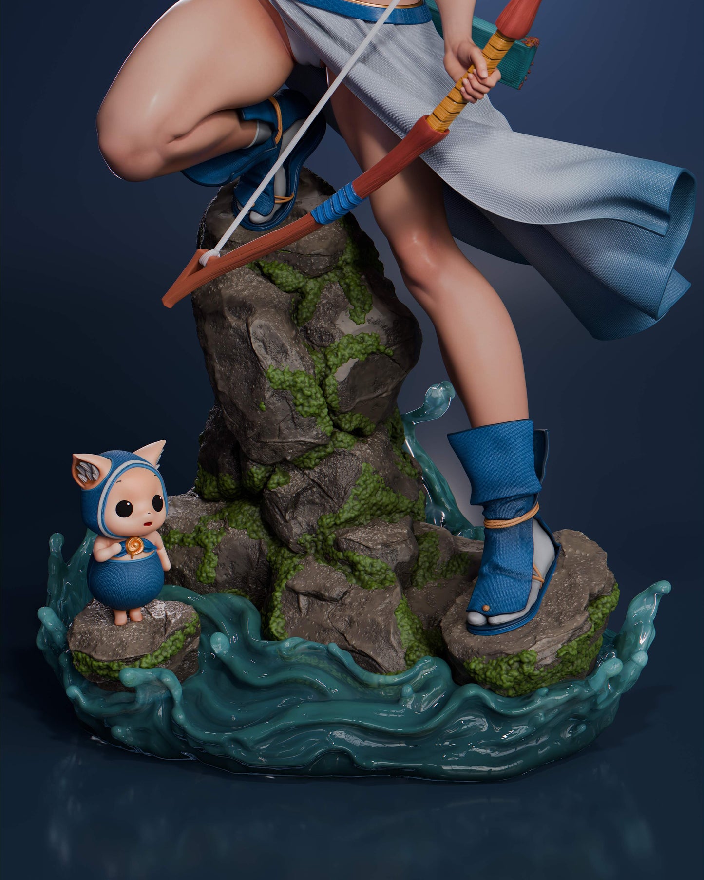 Mini Majikina Resin Fan Art (Design by Abe3D)