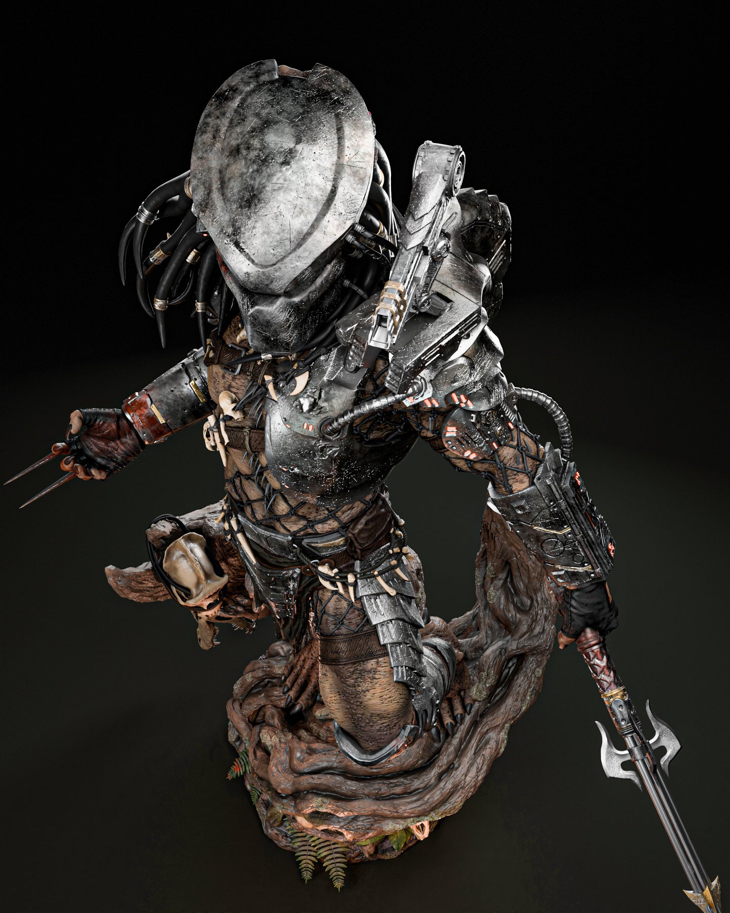 Deadly Alien Warrior Resin Fan Art - MTO (ZEZ)