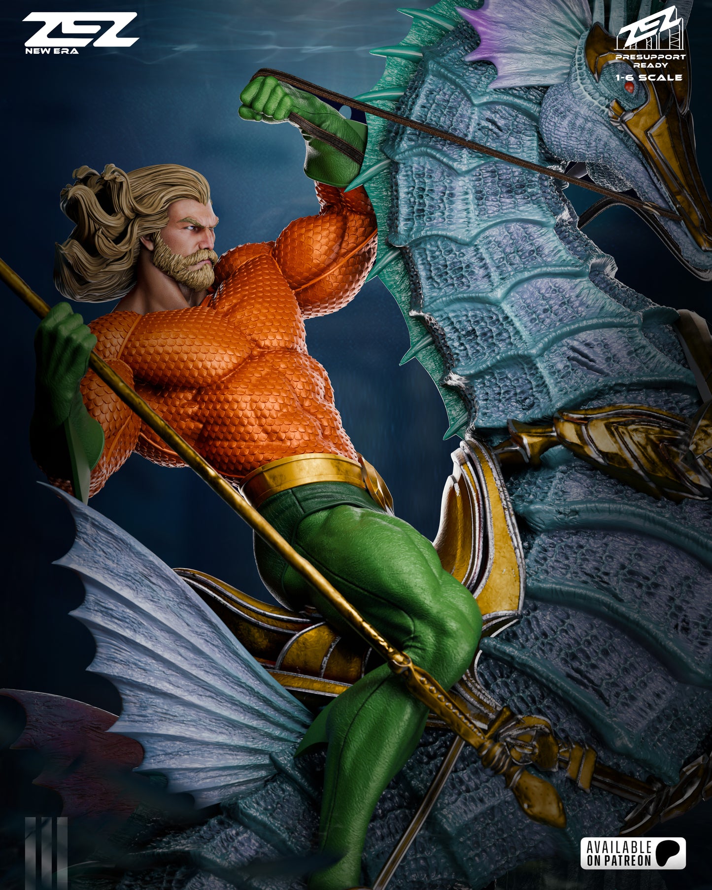 Aquaman - MTO (Designed by ZEZ Studios)