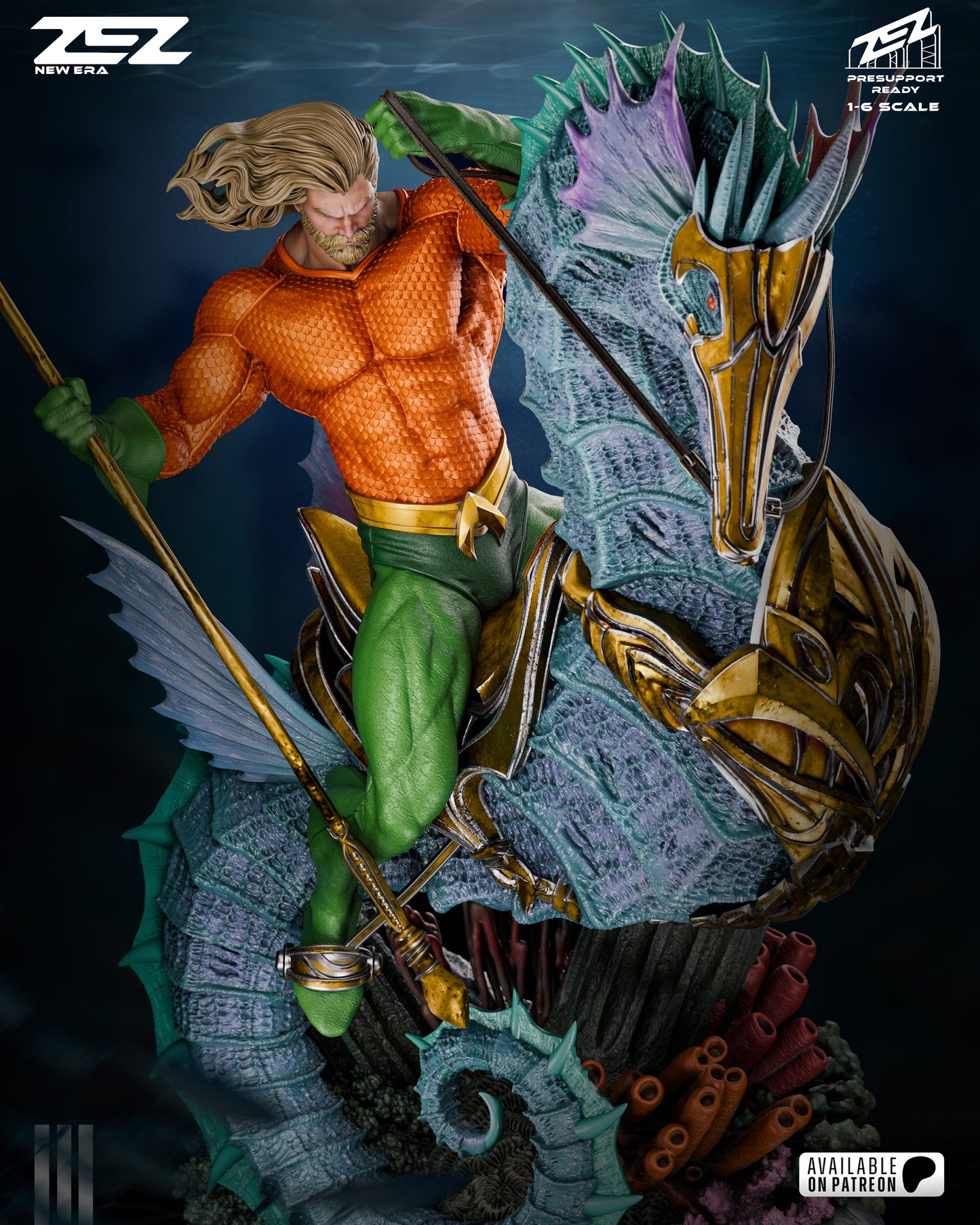 Aquaman - MTO (Designed by ZEZ Studios)