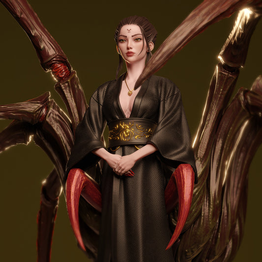 Queen Spider Resin Fan Art - MTO (Design by CA3D)