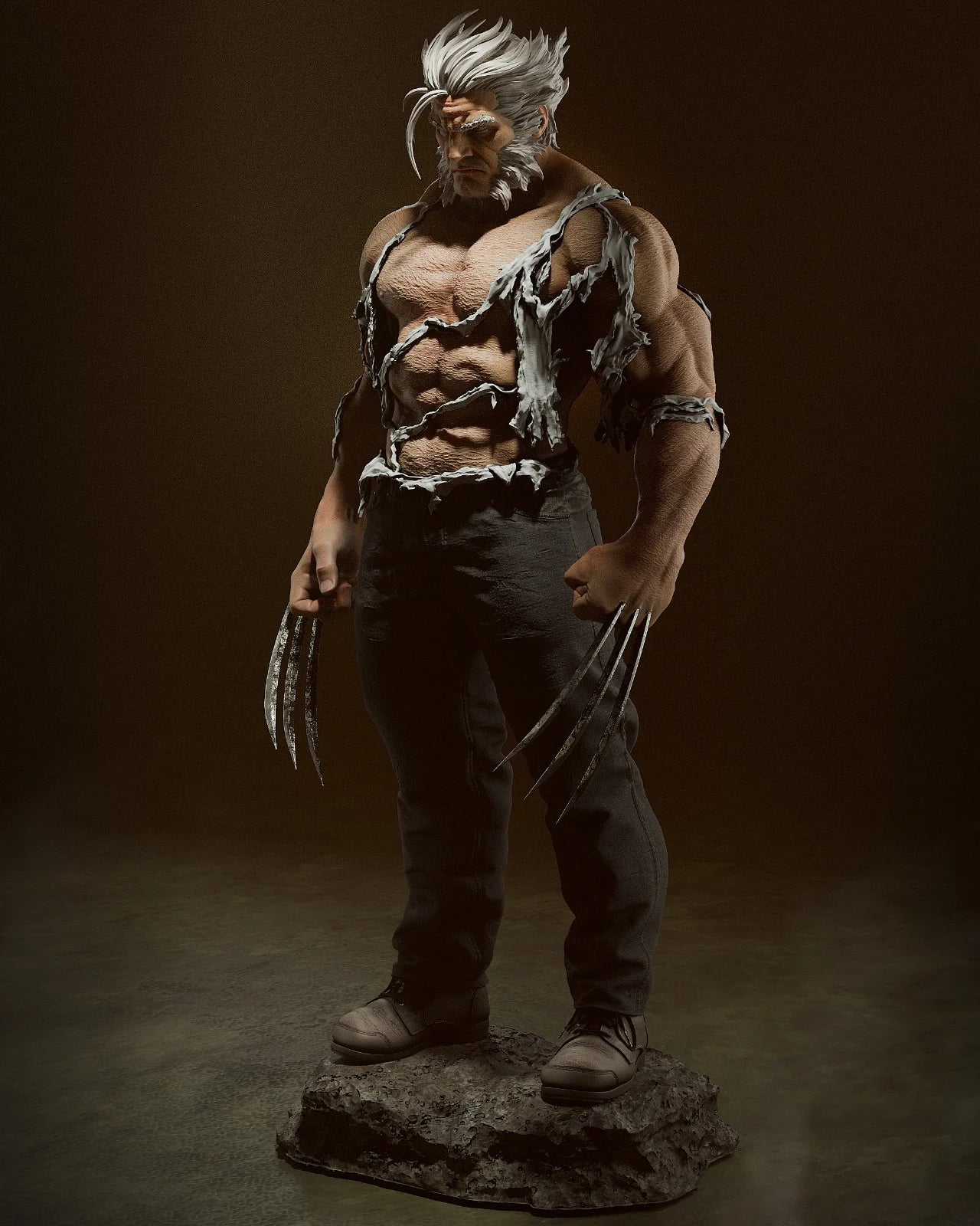 Logan Resin Fan Art - MTO CA3D