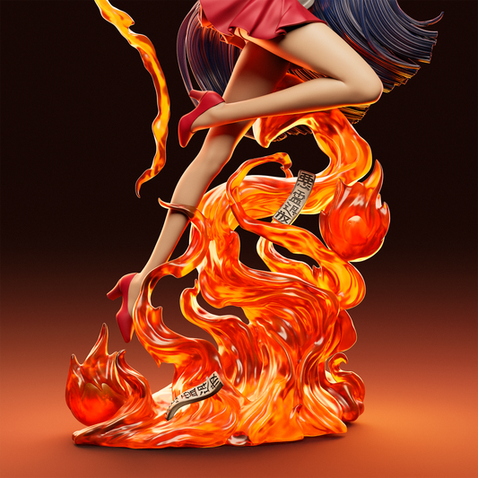 Rei Hino Sailor Moon Resin Fan Art - MTO (Design by CA3D Studios)