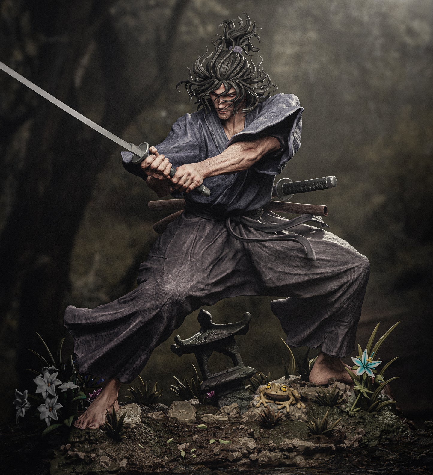 Musashi Resin Fan Art - MTO (Design by CA3D Studios)