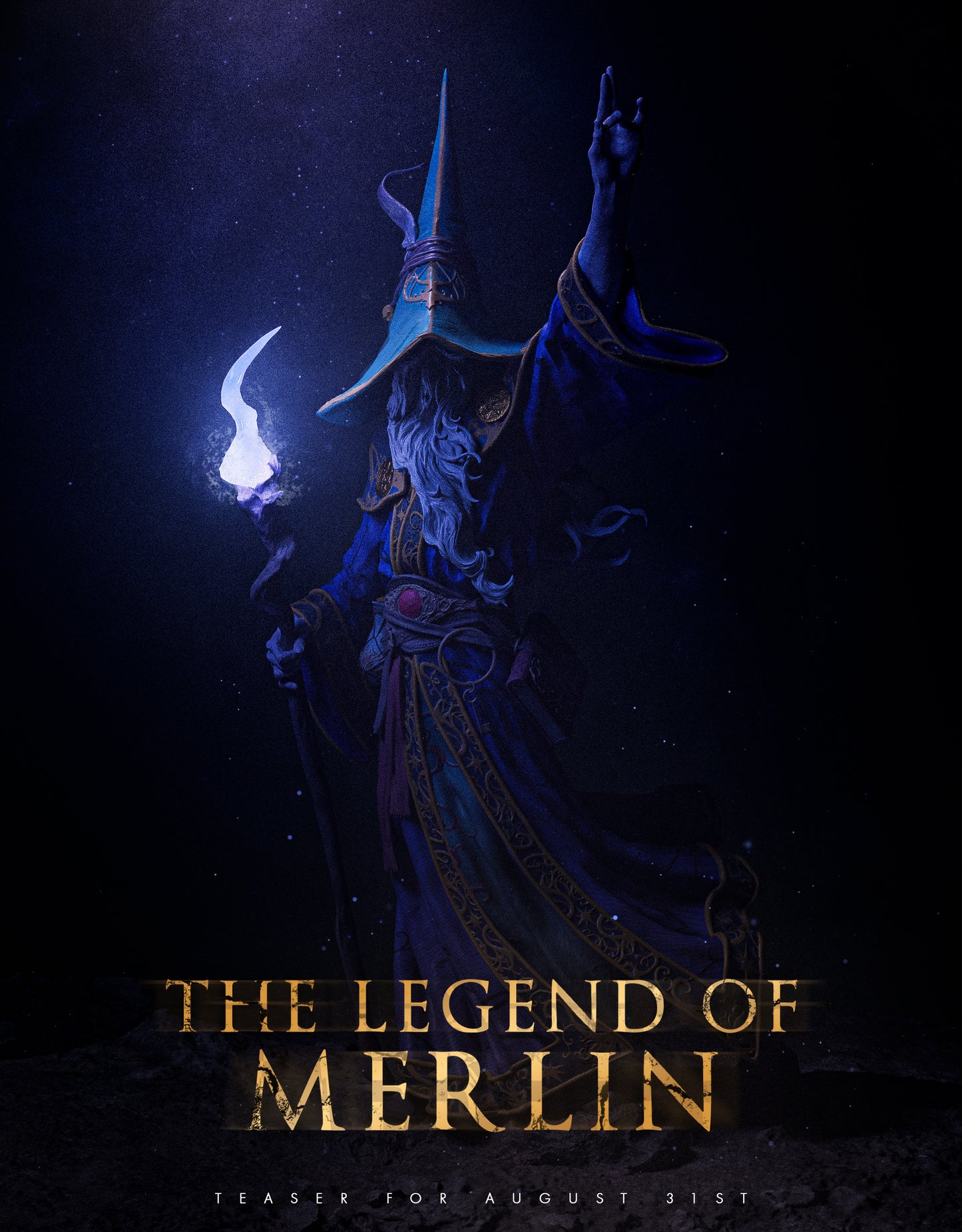 Merlin Resin Art - MTO (Design by CA3D)