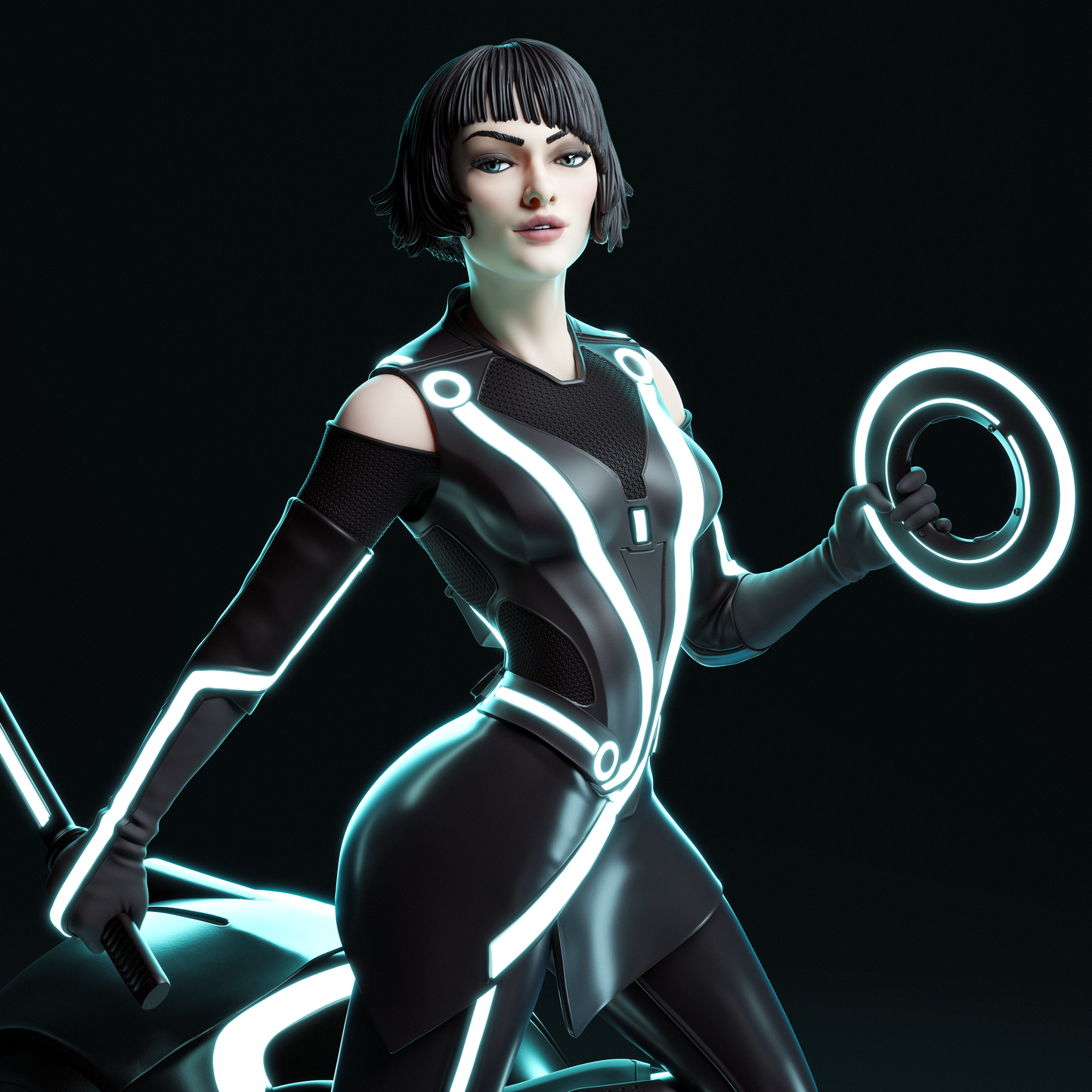 Quorra Resin Art - MTO (Design by CA3D)