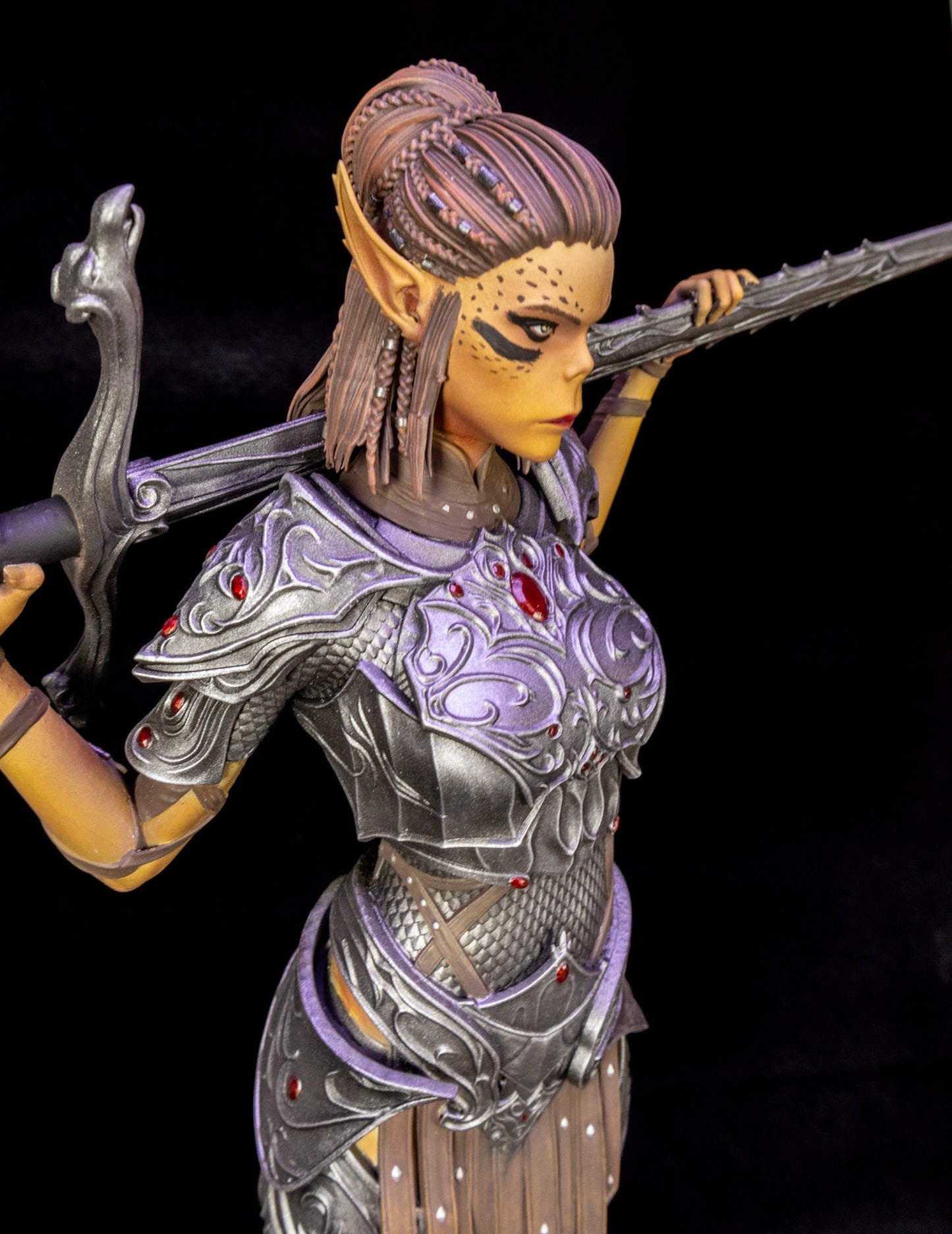 Baldur's Gate 3 Lae'zel Collectible Resin Fan Art Pro Painted - MTO