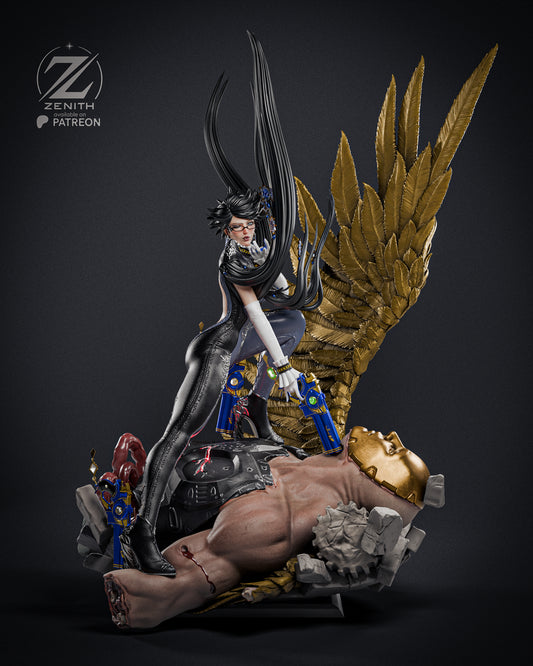 Bayonetta Resin Fan Art MTO (Design by Zenith)