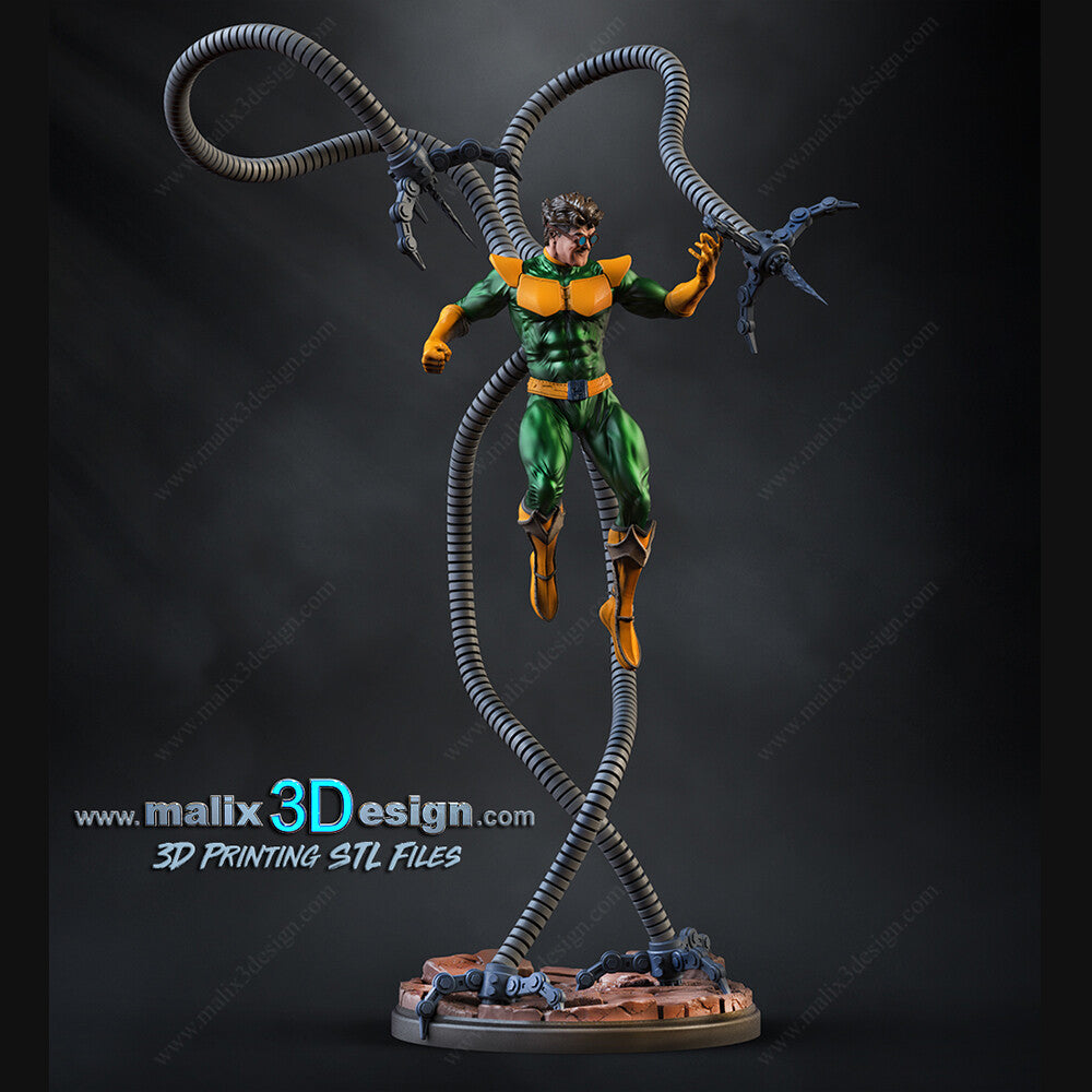 Dr. Octopus Resin Fan Art Pro Painted - MTO