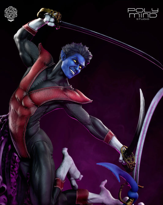 Nightcrawler Resin Art (PolyMind Version)