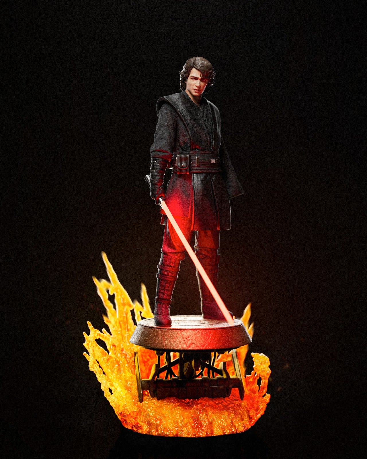 Anakin Skywalker Resin Sculpture (Design by CA3D Studios)