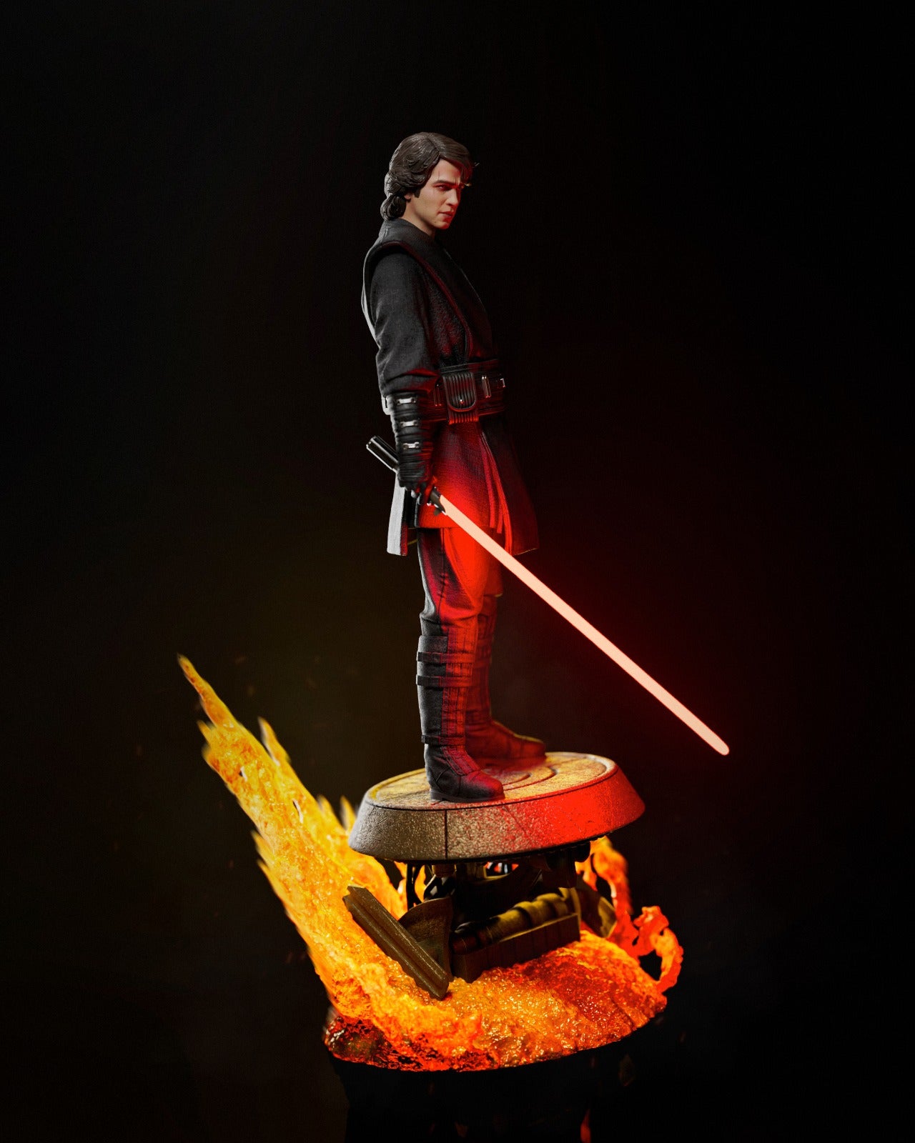 Anakin Skywalker Resin Sculpture (Design by CA3D Studios)