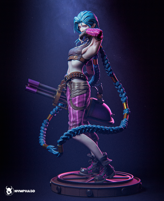 Jinx Resin Fan Art - MTO (N3D)