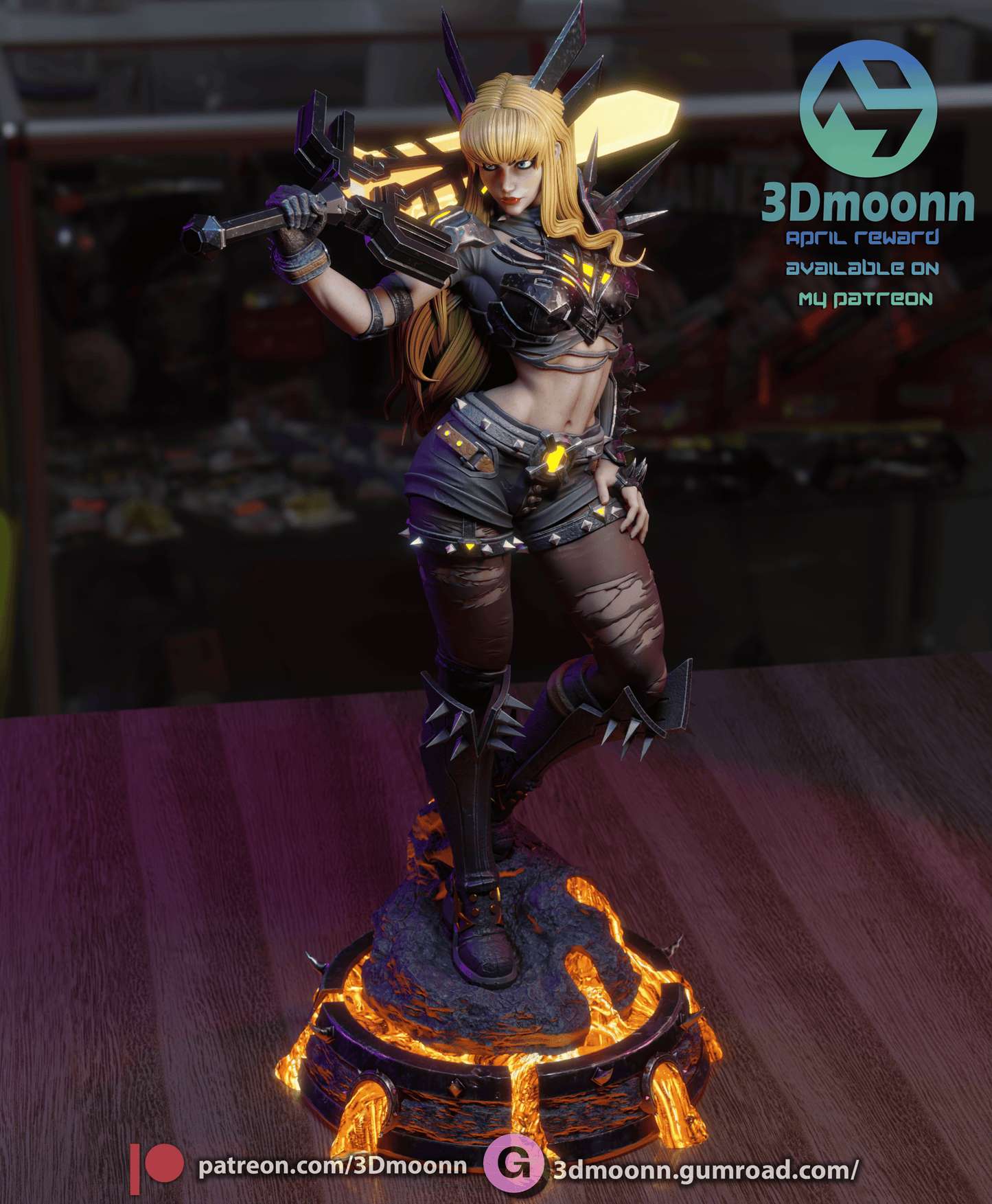 Marvel Rivals Magik Resin Sculpture Fan Art - MTO (3DM)