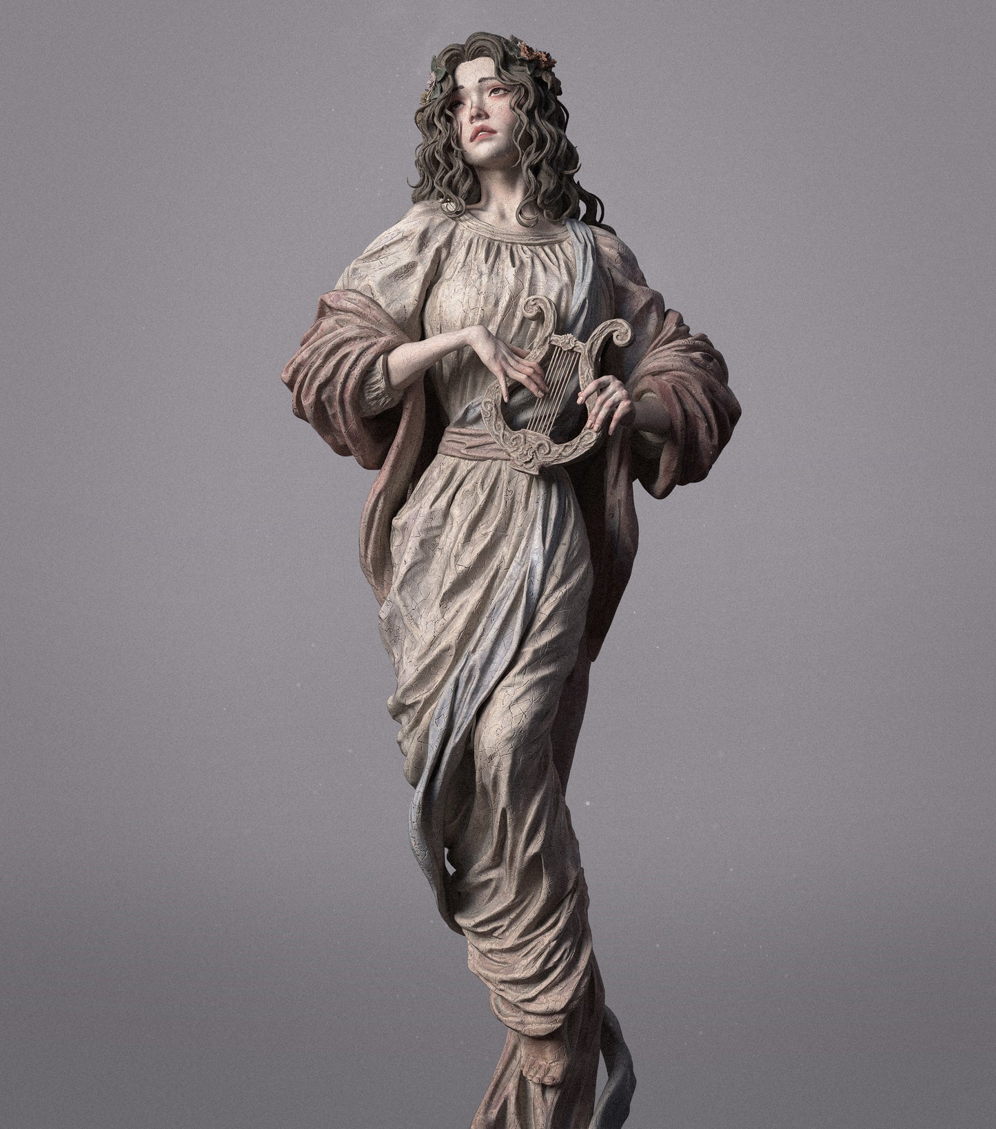 Muse Resin Sculpture (Design by CA3D Studios)